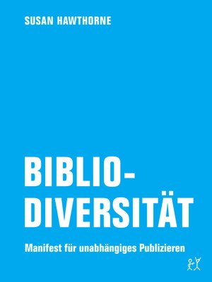 cover image of Bibliodiversität